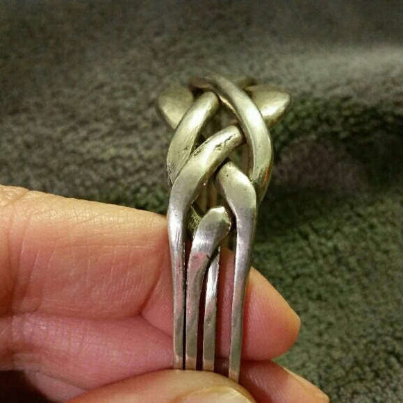 COPY - Sterling silver four part puzzle bracelet! - Picture 3 of 4